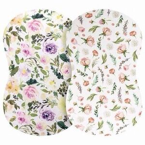 Pobibaby Floral Bassinet Cover Sheet